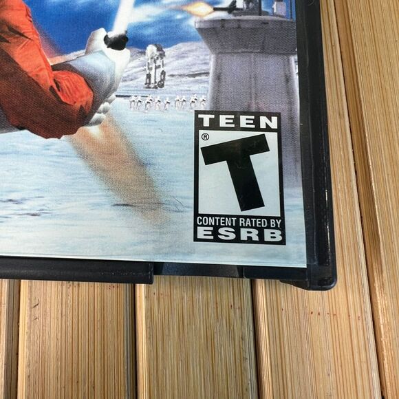 Nintendo Gamecube LucasArts Star Wars Rebel Strike Video Game Case Manual - Picture 6 of 8